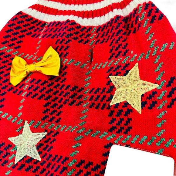 Holiday Time Gift for You Dog Sweater Tacky Ugly Large - Picture 2 of 9